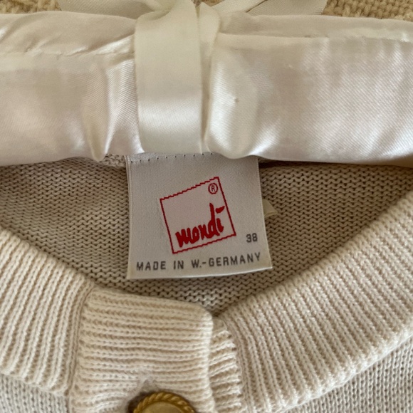 Ivory Nautical Design Sweater - Vintage Mondi - NWOT - Picture 5 of 5